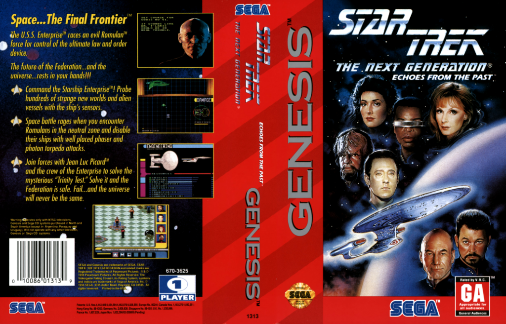 Star Trek The Next Generation Echoes from the Past